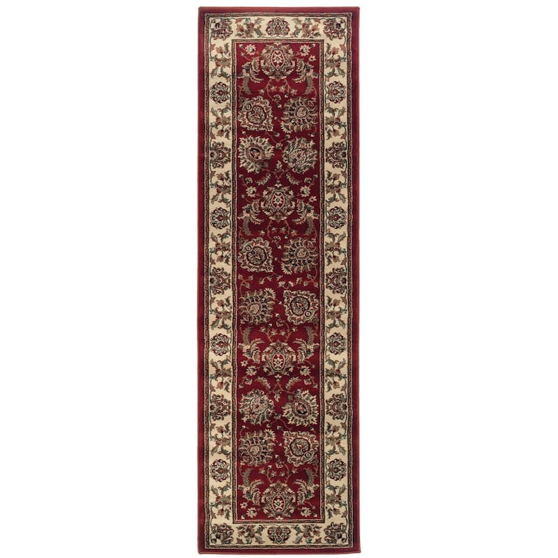 HomeRoots Oriental Traditional Runner Area Rug