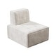 preview thumbnail 10 of 8, Bean Bag Chair,Accent Chair,Modular Sherpa Sofa Chair,