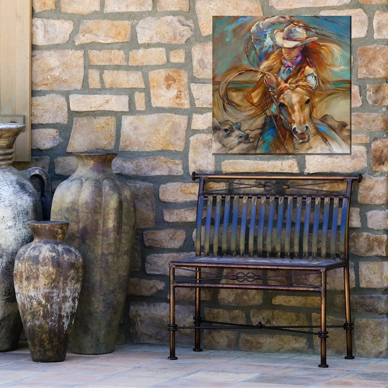 Cowgirl Up All Weather Outdoor Wall Décor
