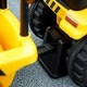 preview thumbnail 2 of 9, 2-in-1 Kids Ride-On Tractor with Functional Shovel, Detachable Trailer, Music, and Lights for Ages 18-36 Months - Yellow