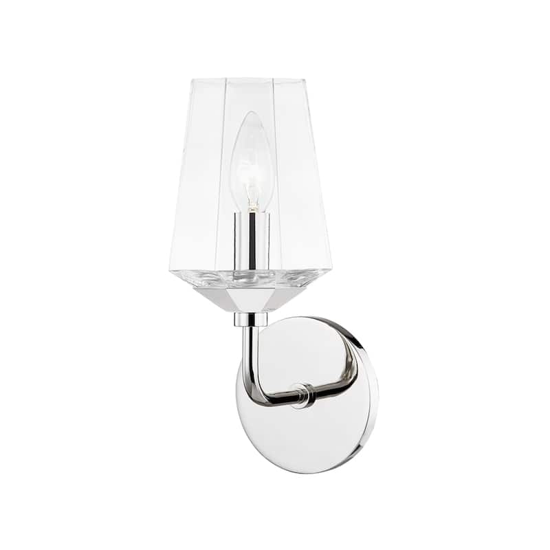 Mitzi by Hudson Valley Kayla Bath Bracket - 1 Light - Polished Nickel