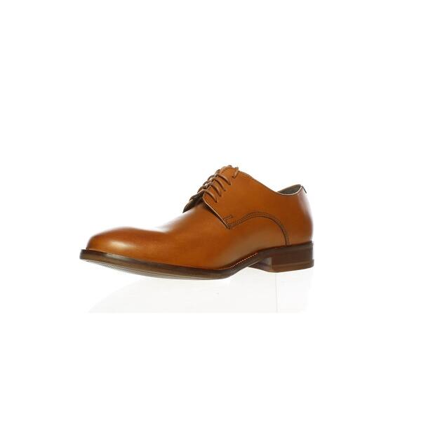 Shop Cole Haan Mens Williams Plain Ii British Tan Oxford Dress