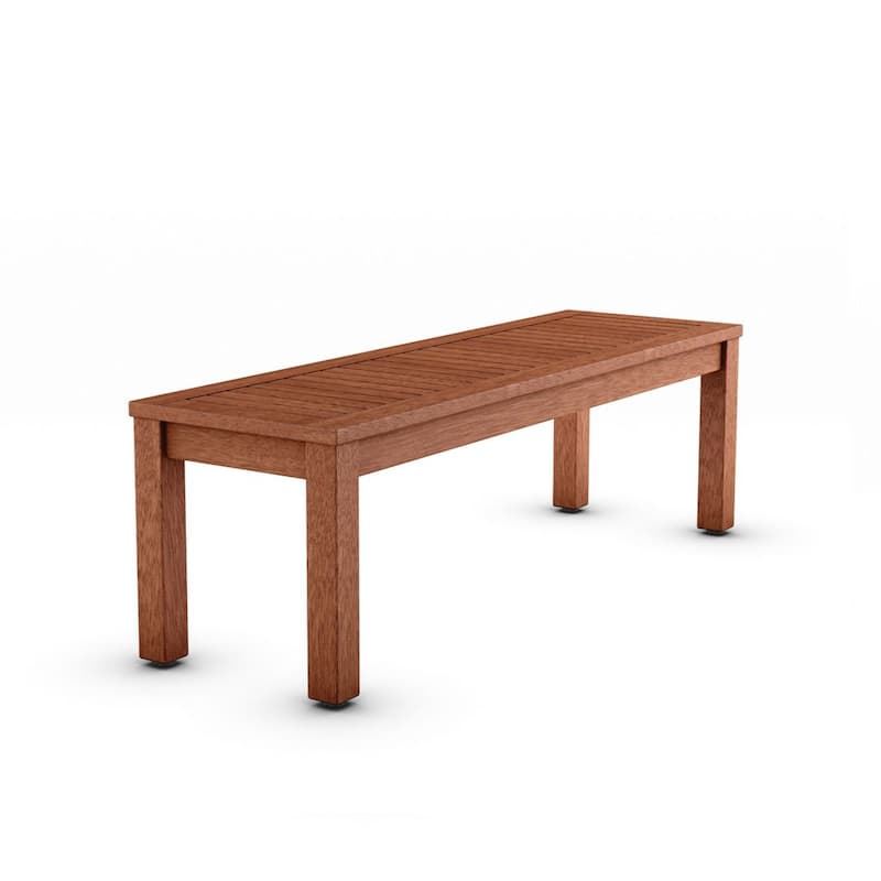 Amazonia Sorrento 7-Piece Eucalyptus Square Patio Dining Set - 7 Piece