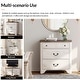 preview thumbnail 4 of 16, WAMPAT 3-Drawer Dresser for Kids Bedroom,Farmhouse Wood Dresser for Nursery