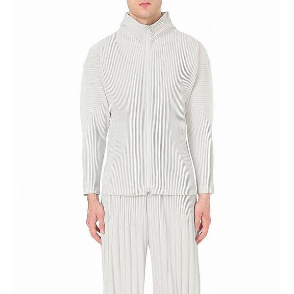 Shop Homme Plisse Issey Miyake New Gray Mens Size 4 Small S Full