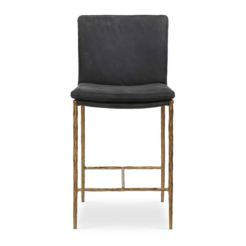 Uttermost Ascend Charcoal Counter Stool - 18.50" W x 38.50" H x 21.75" D
