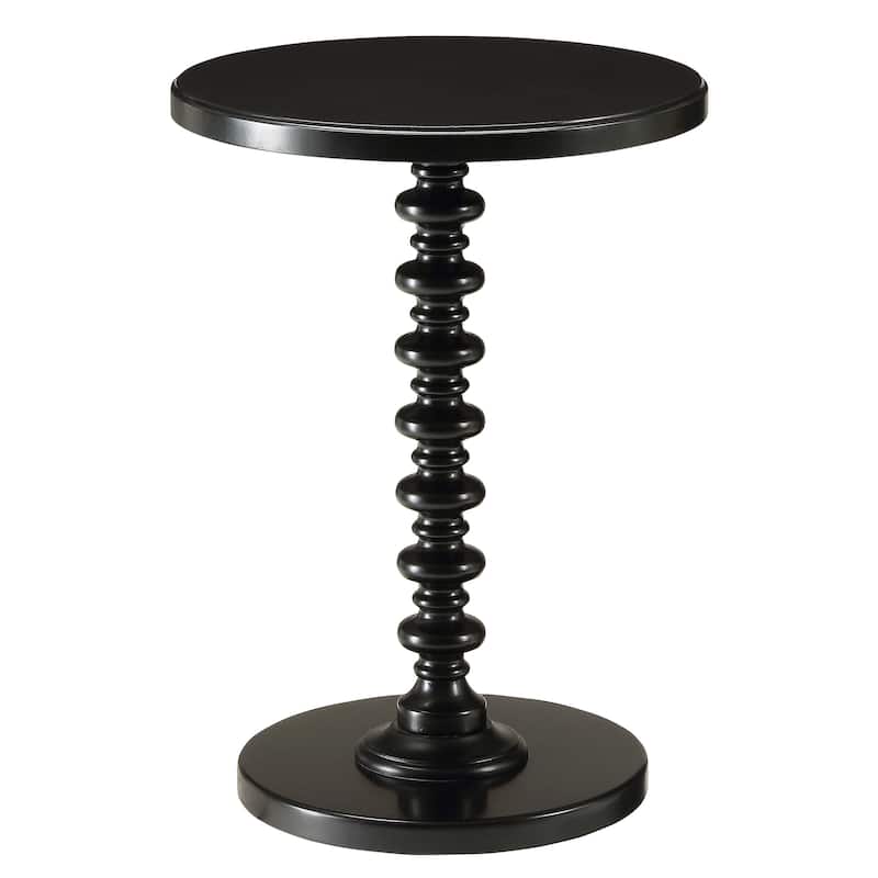 Round Wooden Side Table