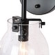 preview thumbnail 17 of 20, Olia Modern Farmhouse Black Bathroom Vanity Light Linear Dimmable Glass Wall Sconces