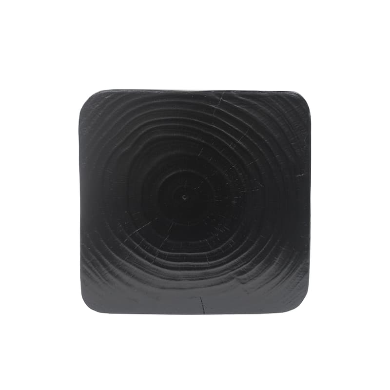 Twist Shape Side Table Lightweight Concrete End Table Decorative Accent Table, Garden Stool Table for Outdoor Indoor