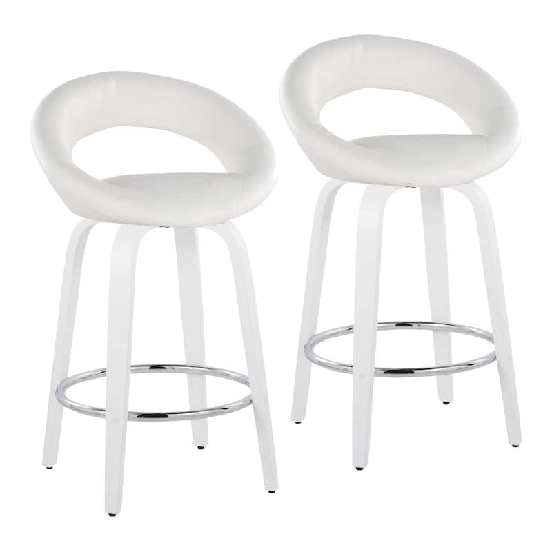 Posh 26" Fixed-Height Counter Stool - Set of 2