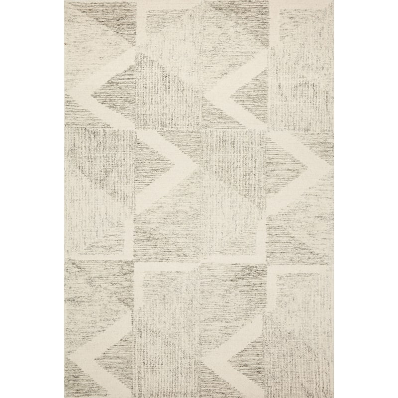 Alexander Home Aubrey Geometric 100% Wool Area Rug