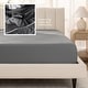 preview thumbnail 2 of 55, Bare Home Organic Cotton Fitted Sheet - Smoth Sateen Weave