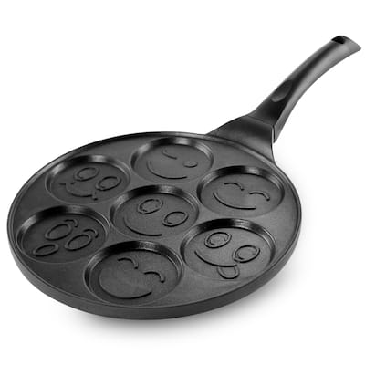 MegaChef Mixed Emoji 10.5 Inch Nonstick Pancake Maker Pan