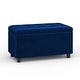 preview thumbnail 82 of 128, WYNDENHALL Essex 34-in. Wide Rectangular Storage Ottoman