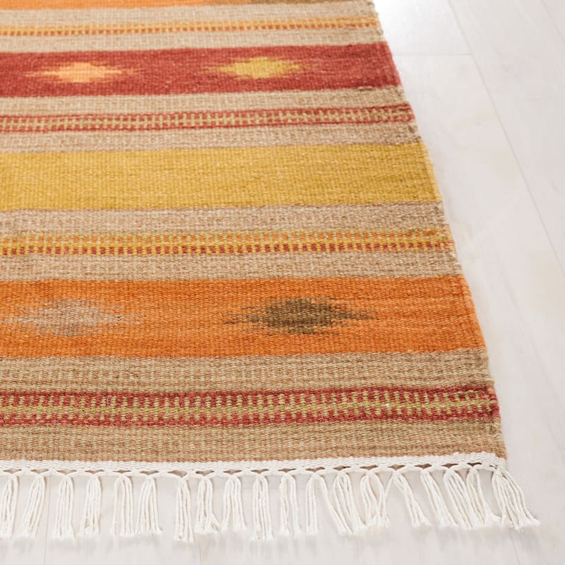 SAFAVIEH Handmade Kilim Nallely Imkea Casual Tribal Wool Rug