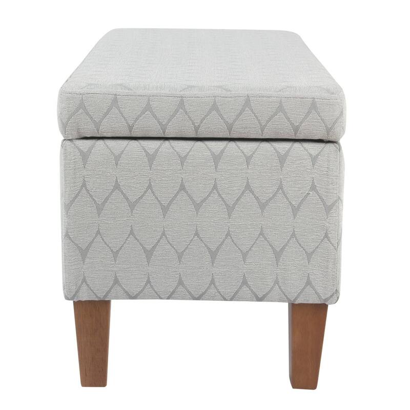Porch & Den Harmar Large Textured Storage Bench
