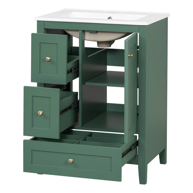 24 " Bathroom Vanity with Storage