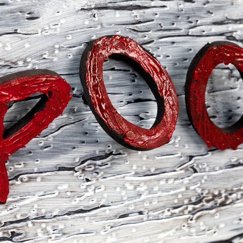 Animated Sound Activated 'Spooky' Halloween Sign - 20.5"