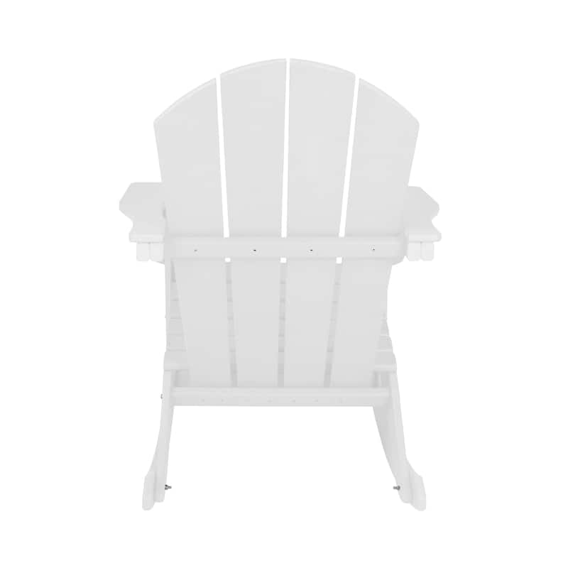 Polytrends Laguna Hdpe All Weather Outdoor Patio Rocking Chair (Set of 4)