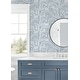 preview thumbnail 14 of 22, Luxe Haven Marbled Tile Peel and Stick Wallpaper