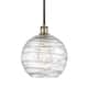 Option Clear Deco Swirl / Black Antique Brass