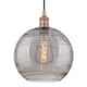 Option Antique Copper / Light Smoke Deco Swirl