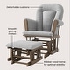 preview thumbnail 39 of 97, Child Craft Tranquil Glider Rocker and Ottoman Set