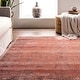 preview thumbnail 6 of 7, Nuloom Orange Traditional Floral Medallion Border Area Rug