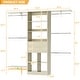 preview thumbnail 7 of 25, Closet Organizer with Wooden Drawers & Cube, 5FT Adjustable Closet System for Nursery & Kid's Room