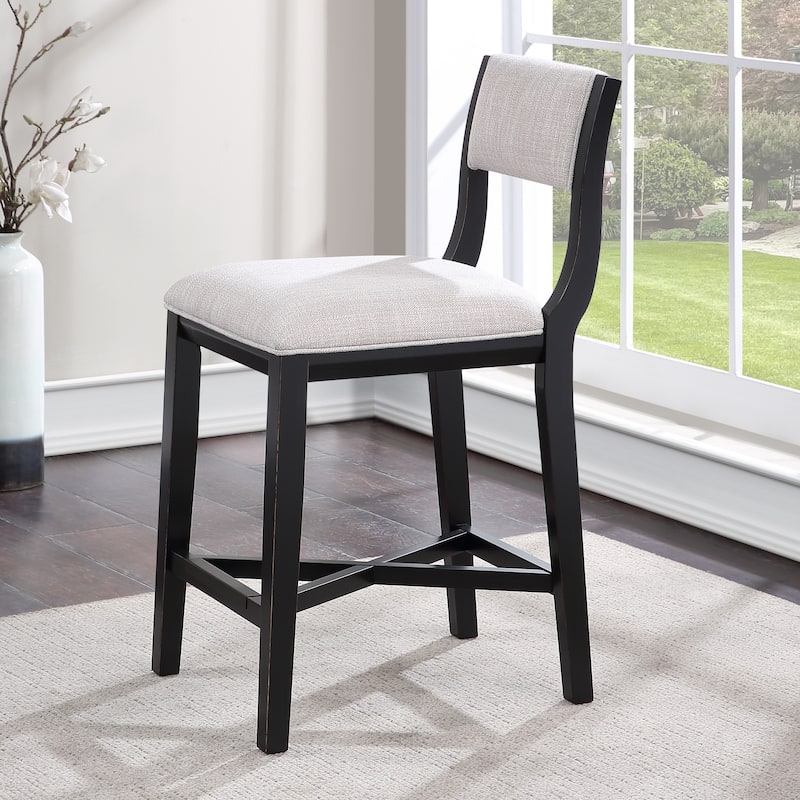 Burbank Solid Wood Counter Stool