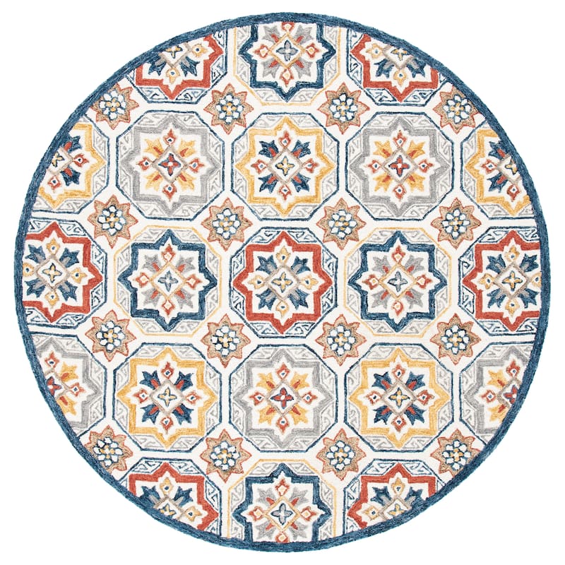 SAFAVIEH Handmade Metro Sanem French Country Wool Rug