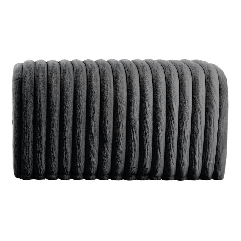 Ottoman Storage Bench Pet Supplies Corduroy Bench Cat's nest to hide For the Living Room, Entryway and Bedroom