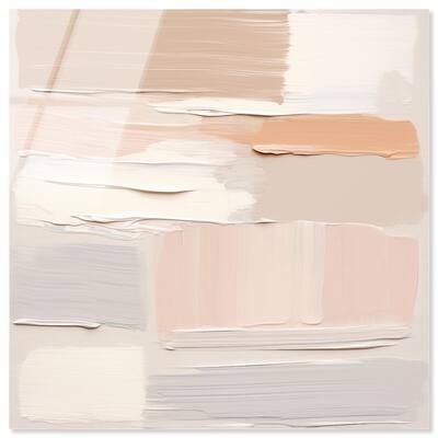 Roseate Cream Tones III Acrylic by Art Remedy, Ready to Hang
