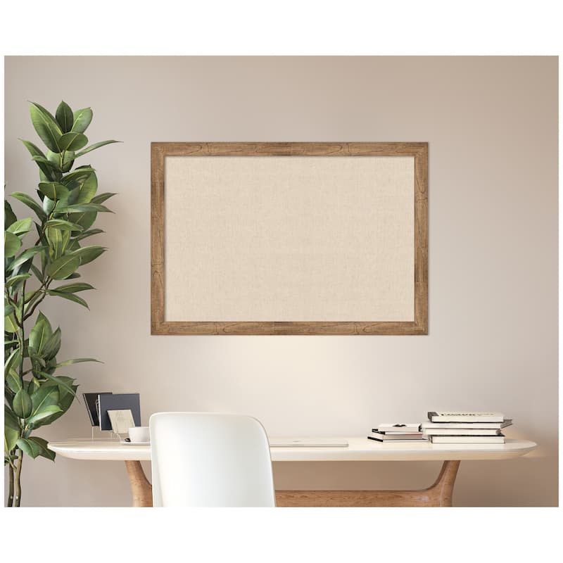 Kate and Laurel Pinboard Neutral Linen
