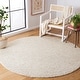 preview thumbnail 27 of 105, SAFAVIEH Handmade Natura Eduina New Zealand Wool Rug 10' Round - Beige/Ivory - Round