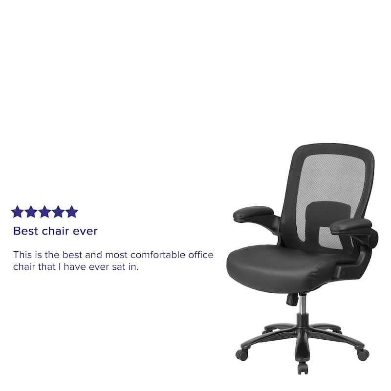 Big & Tall 500 lb. Mesh Executive Swivel Ergonomic Office Chair