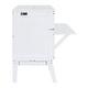 preview thumbnail 13 of 13, Murphy Bed Cabinet Bed with 2 Removable Shelves and USB Port-Queen, White