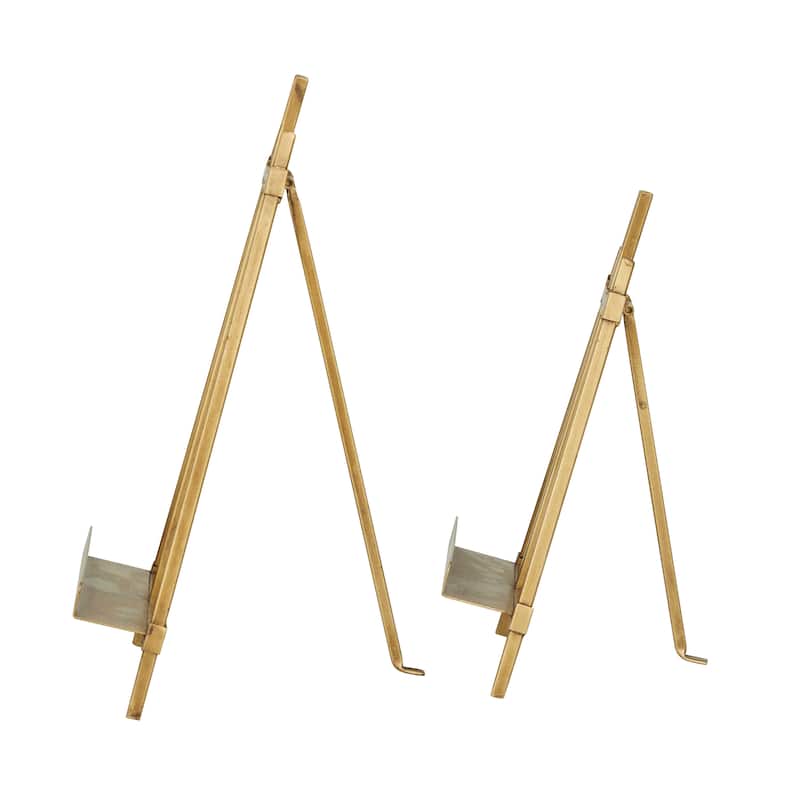 Metal Traditional Easel ( Set of 2) - S/2 13", 11"H