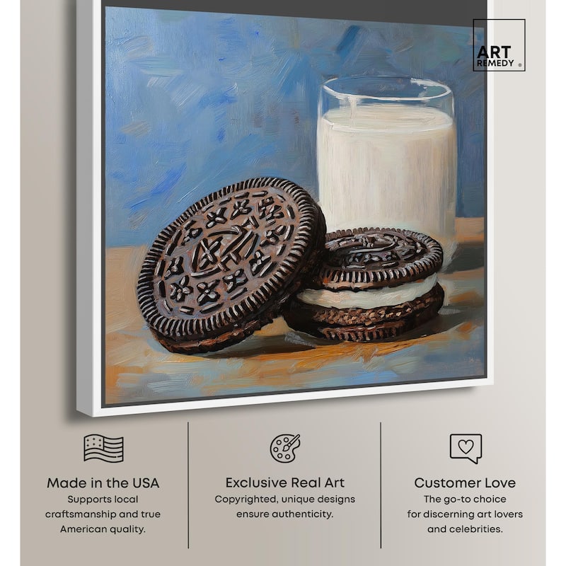 Ode to the Oreo Canvas by Art Remedy