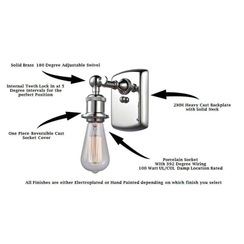 Innovations Lighting Appalachian 7" Wide Bathroom Sconce