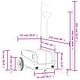 preview thumbnail 24 of 31, vidaXL Bike Trailer Kids Bicycle Cargo Trailer Cart Wagon with Tow Bar Iron