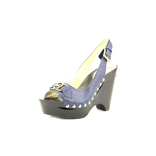 michael kors charm slingback shoes