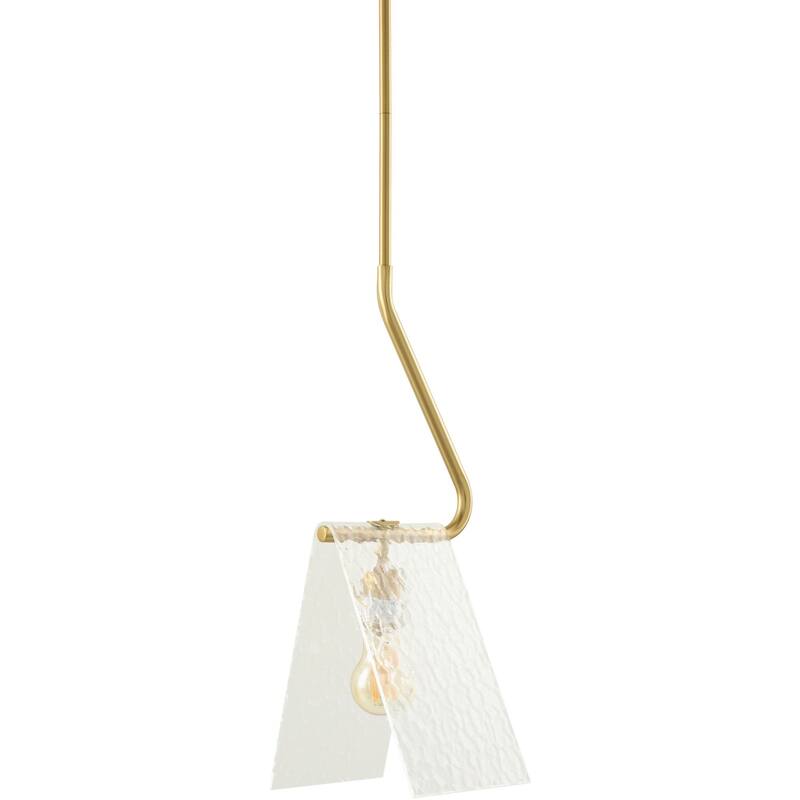 Livabliss Vitracis Modern Pendant - 7"L x 10"W x 16"H