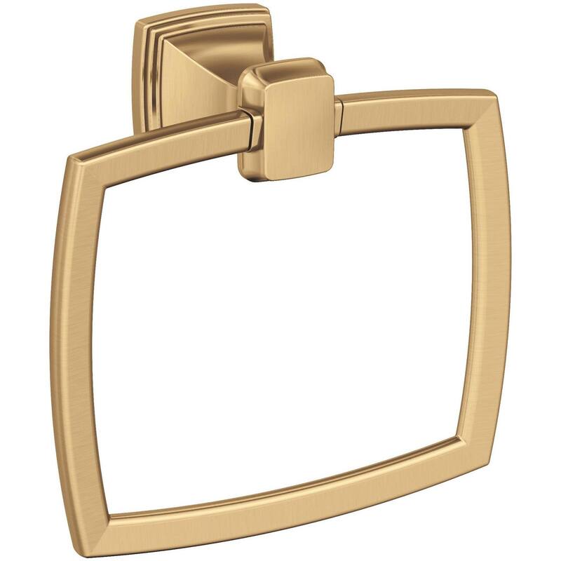 Amerock Revitalize 6-13/16" Wall Mounted Towel Ring - Champagne Bronze