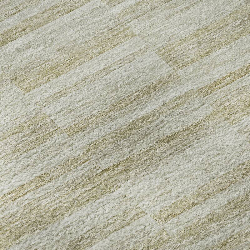 Premium Washable Super Soft Ombre Geo Stripe Mayfield Rug