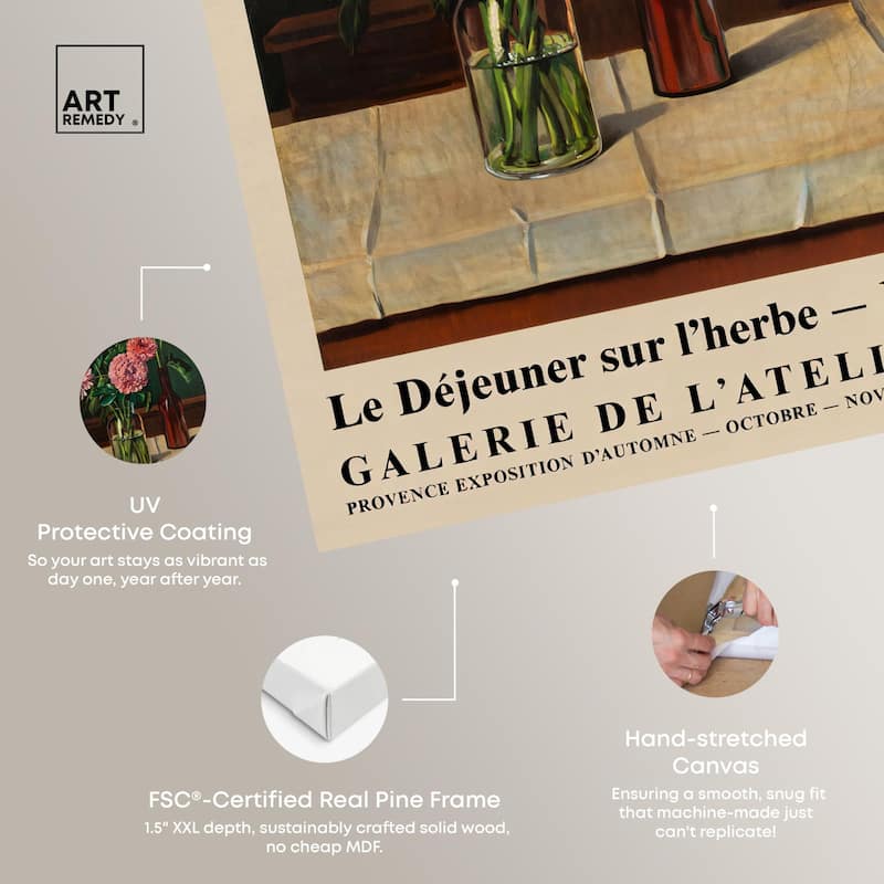 Provence Autumn Exhibition Canvas by Art Remedy, Gallery Wrapped