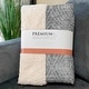 preview thumbnail 5 of 28, Premium Machine Washable ASB74 Modern Links Sherpa Throw Blanket