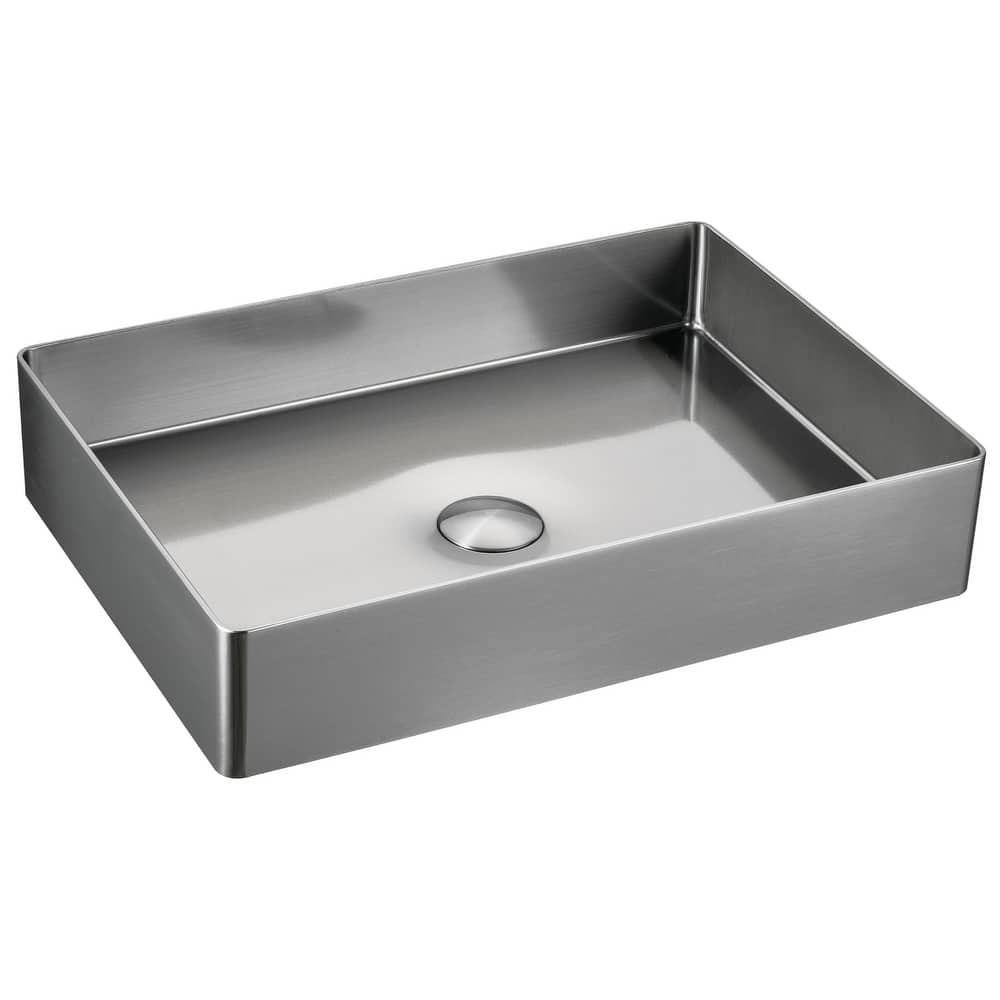 Karran USA CCV600 Cinox 23-5/8" Rectangular Stainless Steel Vessel