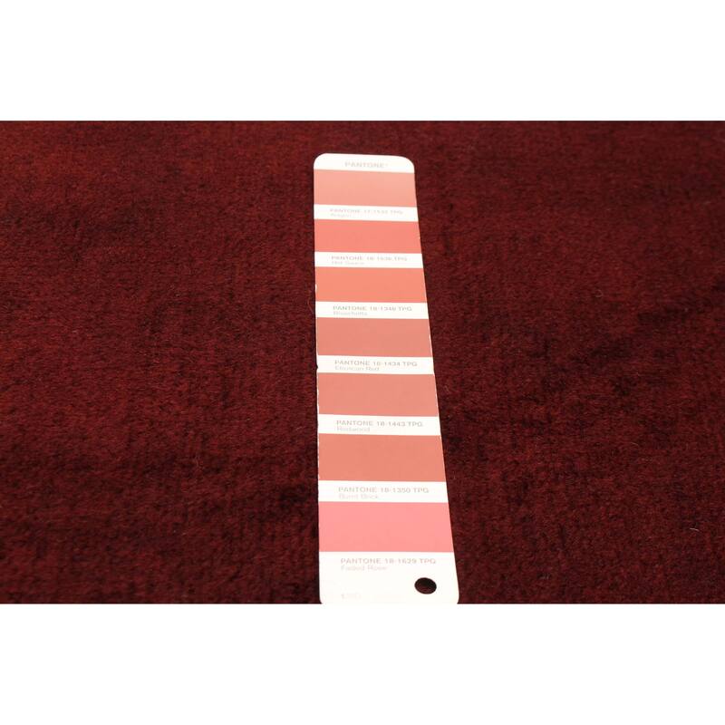 ECARPETGALLERY Hand-knotted Color Transition Red Wool Rug - 2'8 x 6'8