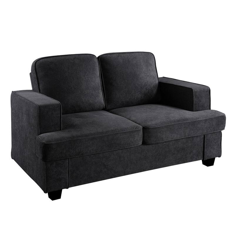 Modern Velvet Loveseat